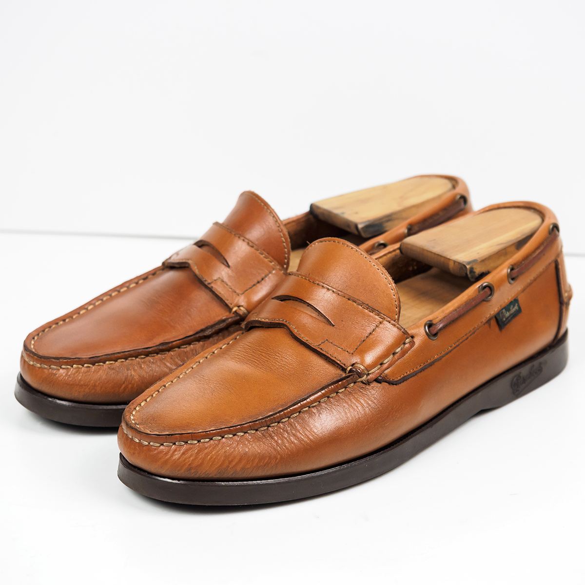 PARABOOT パラブーツ デッキシューズ ローファー ビームス BEAMS別注 Corsica コーシカ拍卖