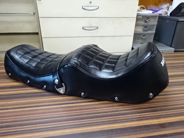 【A1690】ホンダ CB400F CB400four チョビ三段 カスタムシート (表皮はCB750K0パターン) 社外 加工シート 未使用 未使用拍卖
