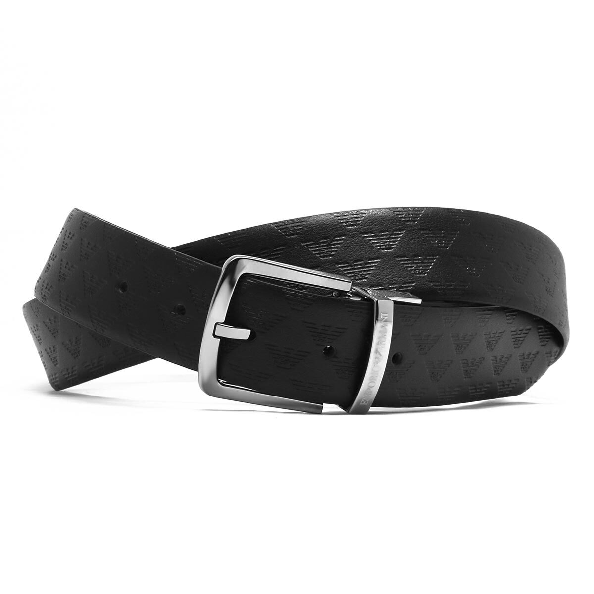 エンポリオアルマーニ ベルト メンズ イーグルマーク リバーシブル ブラック Y4S074 YKL2J 88001 EMPORIO ARMANI拍卖