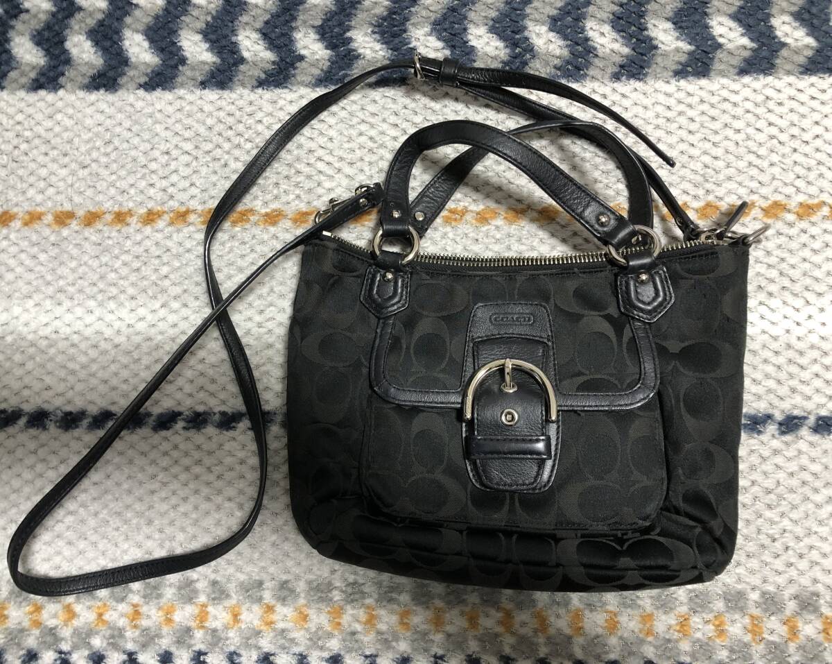 ☆土日発送☆※平日は発送できません※コーチ COACH ハンドバッグ 2WAYバッグ ☆傷あり☆中古品☆使用品☆拍卖