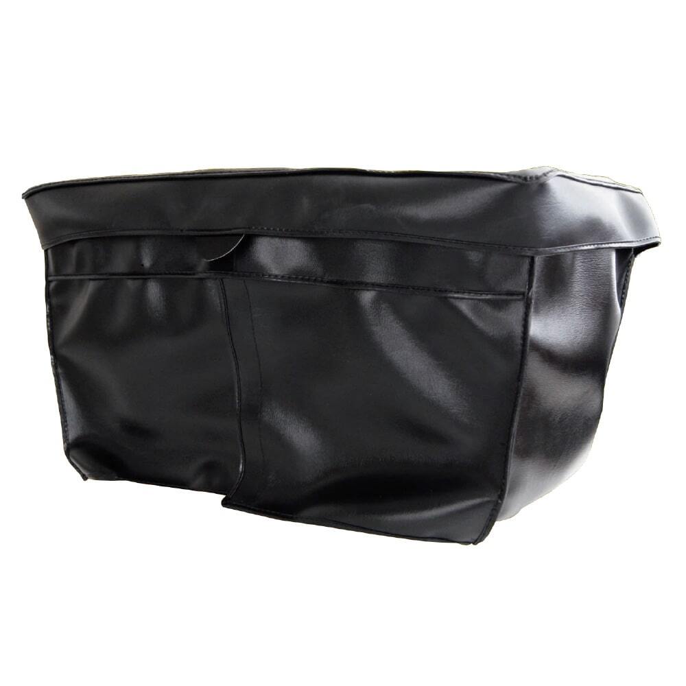 サナダ 真田嘉商店 プロ用カゴカバー ブラック バイク用 新聞カバー 雨風よけ ひったくり防止 フロントバスケットカバー P-BC拍卖