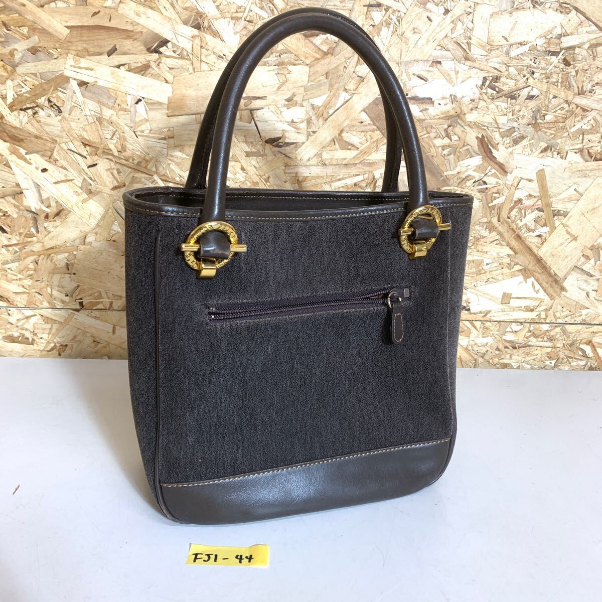 NINA RICCI Maroquinerie ニナリッチ ブラック トートバッグ ハンドバッグ バッグ 黒 FJ1-44拍卖