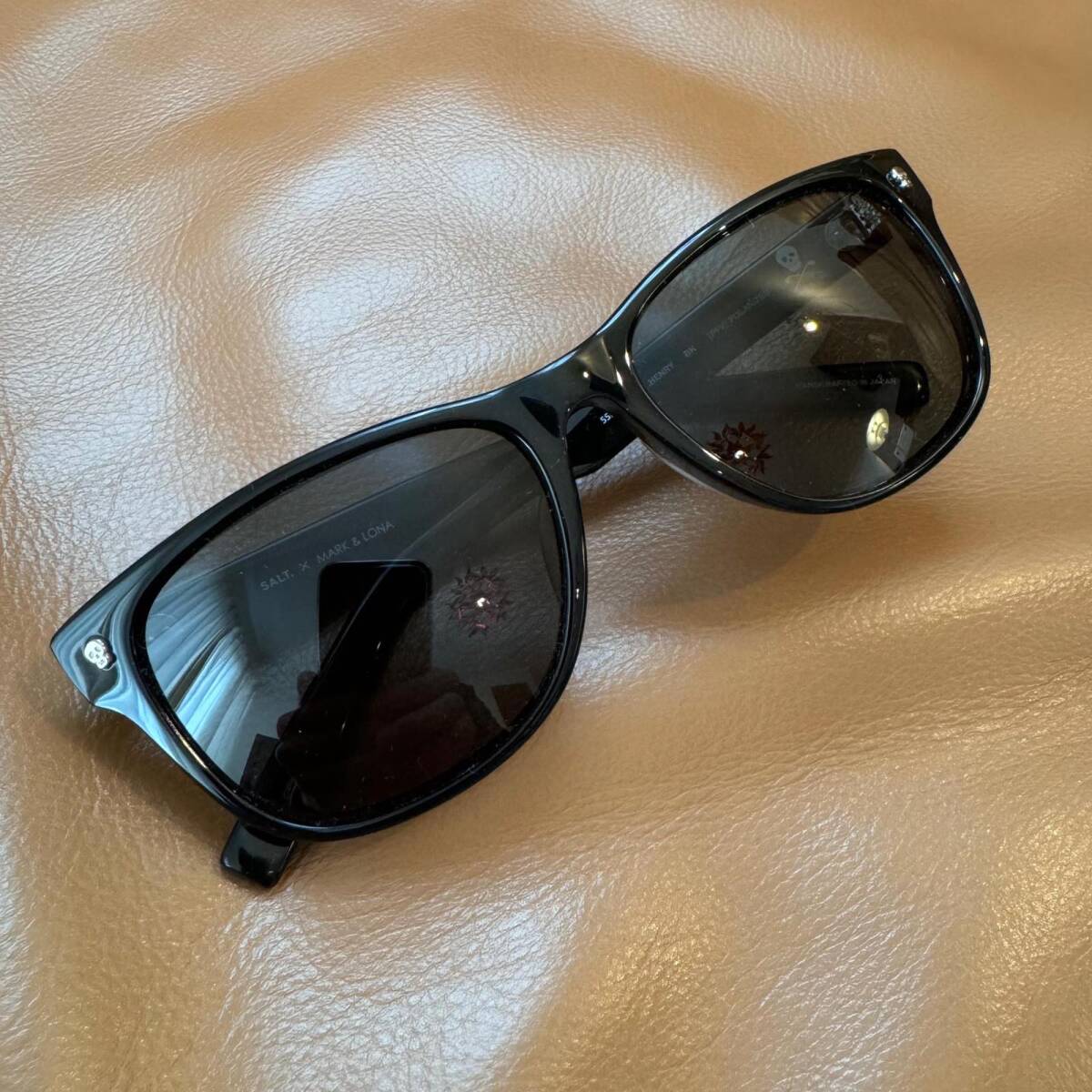 マークアンドロナ SALT ソルト 別注 HENRY ヘンリー 偏光レンズサングラス 定価33,000円 送料600円〜 MARK&LONA めがね 眼鏡 アイウェア拍卖