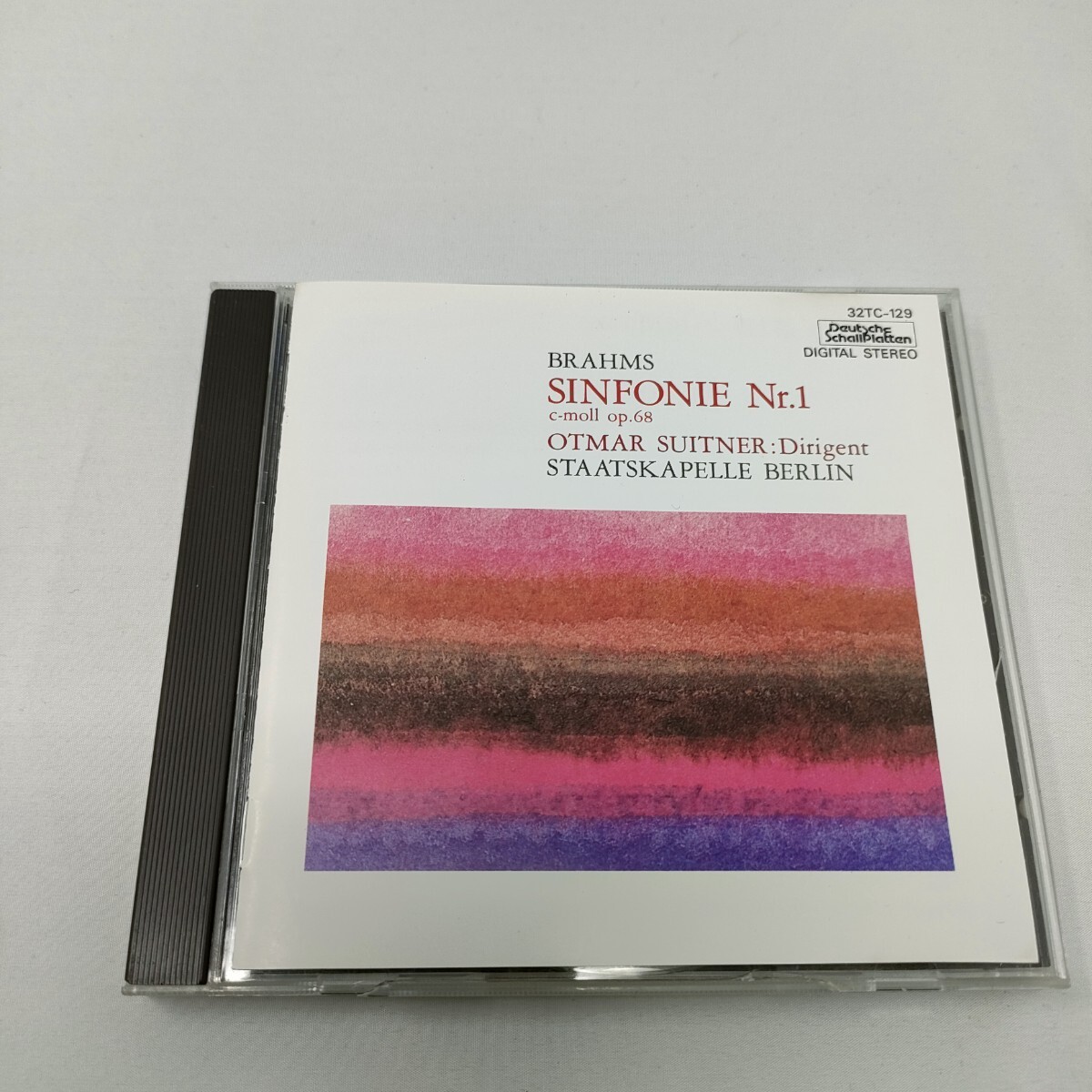 CD シュターツカペレ・ベルリン オトマール・スウィトナー ブラームス:交響曲第一番 1987年盤 32TC-129 送料込み拍卖