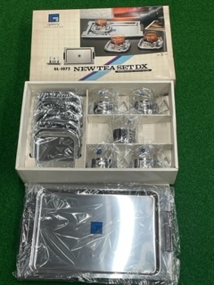 ティーカップセット ガラスティーカップ ニューティーセット GL-1072拍卖