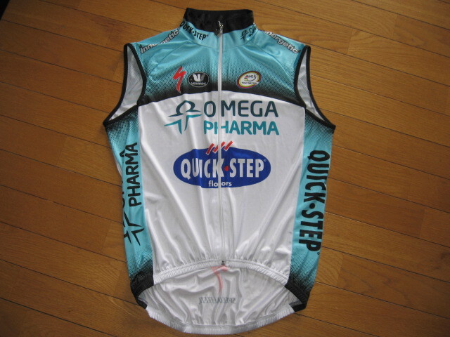 【チーム支給品】オメガファルマ・クイック・ステップ☆2013年モデル☆補給スタッフ用ベスト☆サイズS☆未使用拍卖
