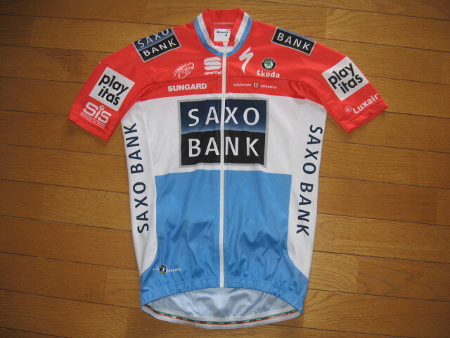 サクソバンク(SAXOBANK)☆2010年モデル・ルクセンブルクチャンピオン☆サイズS☆中古拍卖
