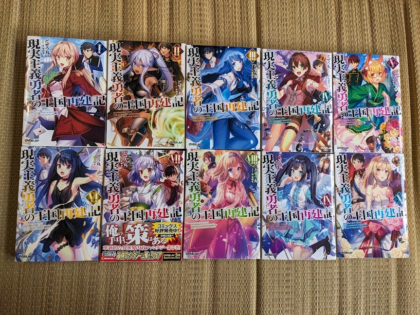 ☆オーバーラップ文庫 現実主義者の王国再建記全20巻拍卖