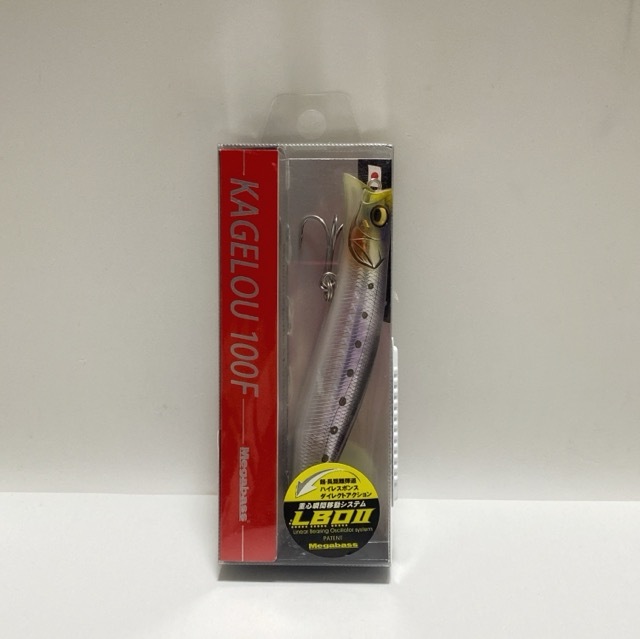 Megabass/メガバス KAGELOU 100F カゲロウ100F /カラー:#GG IWASHI【85471-007】拍卖