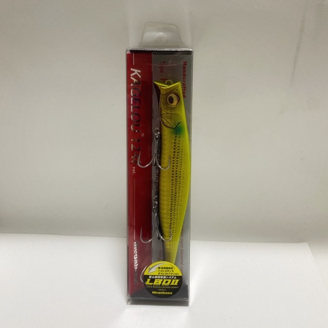 Megabass/メガバス KAGELOU 124F(SP-C) カゲロウ 124F(SP-C) /カラー:#CB MAT GOLD KONOSHIRO【85484-007】拍卖