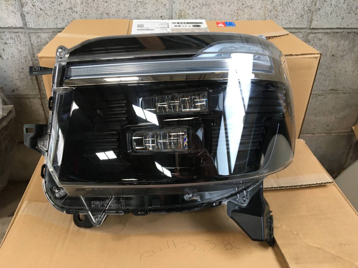 JF5 JF6 エヌボックス Nボックス N-BOX カスタム ヘッドレンズ左 ヘッド左ランプ 左ヘッドライト 純正 STANLEY W6712 HONDA N-BOX拍卖