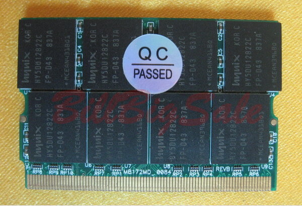 新品 1GBメモリMicroDIMM 対応 松下 CF-R2 R3 W2 T2 Y2 SONY U101 TR1 TR2 TR3 TR5 X505 富士通 T50 T70 P70 DDR-333 172pin 1G RAM 08拍卖