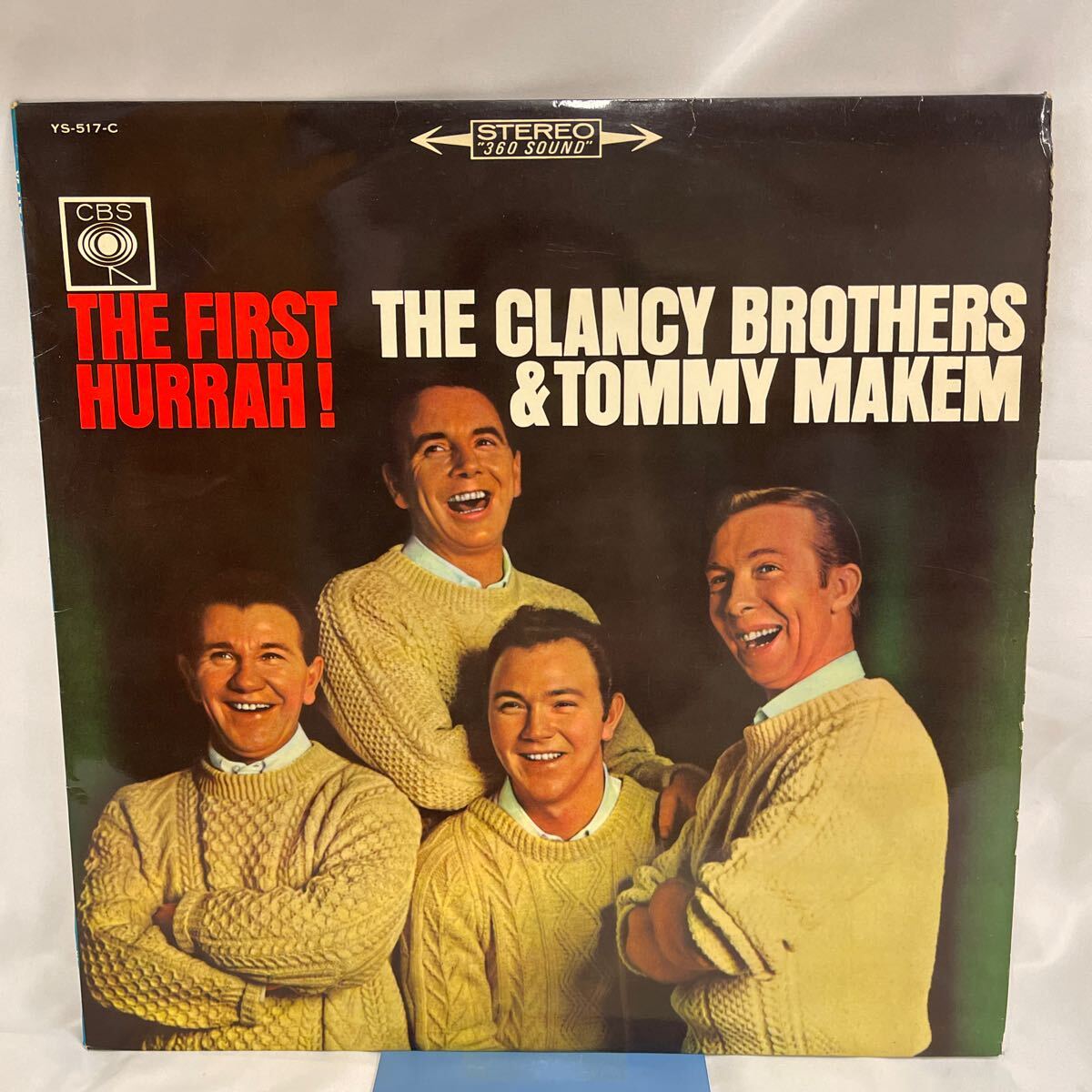 50110N 国内盤 12inch LPレコード★THE CLANCY BROTHERS AND TOMMY MAKEM /THE FIRST HURRAH! ★YS-517-C拍卖