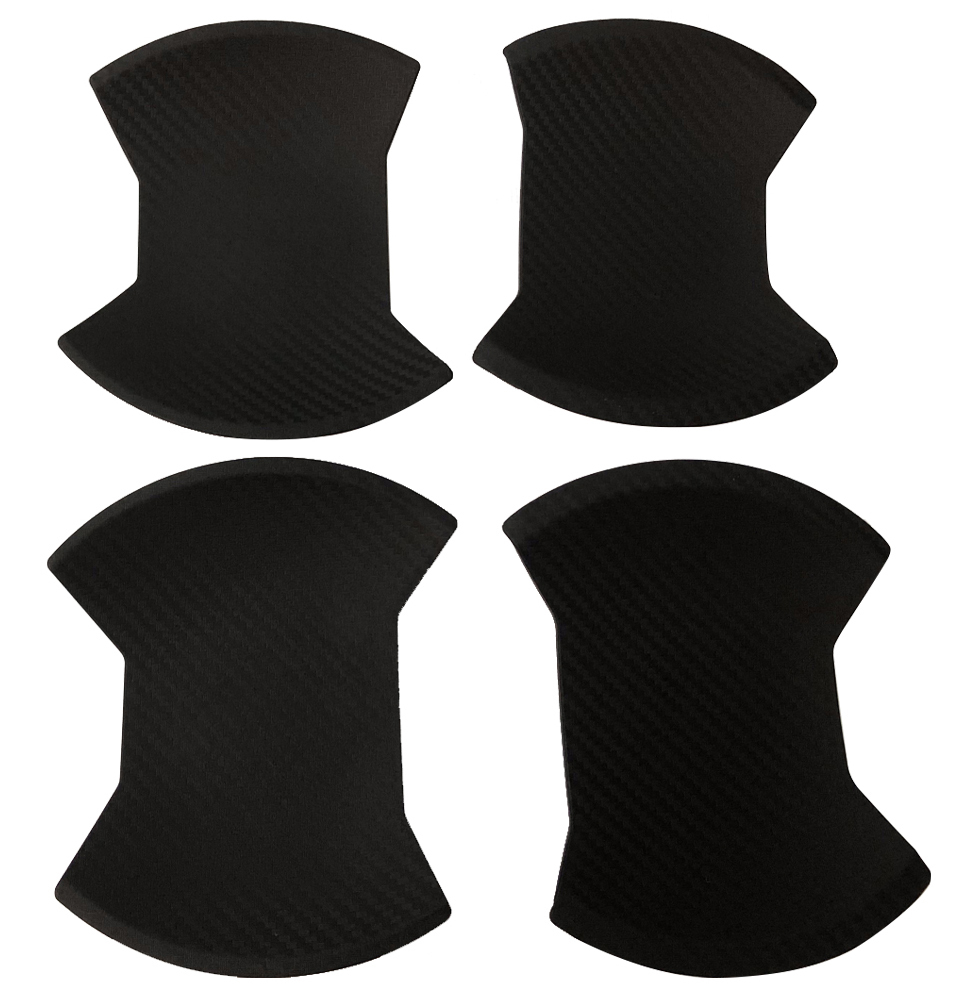 ハスラー MR52S MR92S 専用 ドア傷防止 ドアプロテクター 4枚セット ドアノブ カーボン調 ドアハンドルプロテクター 傷防止拍卖