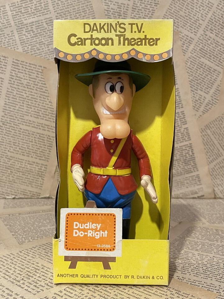 ☆1970年代/R. DAKIN/ダドレー/ダッドレー/フィギュア/即決ビンテージ/Dudley Do-Right/Figure(DAKIN/MIB) CT-233拍卖