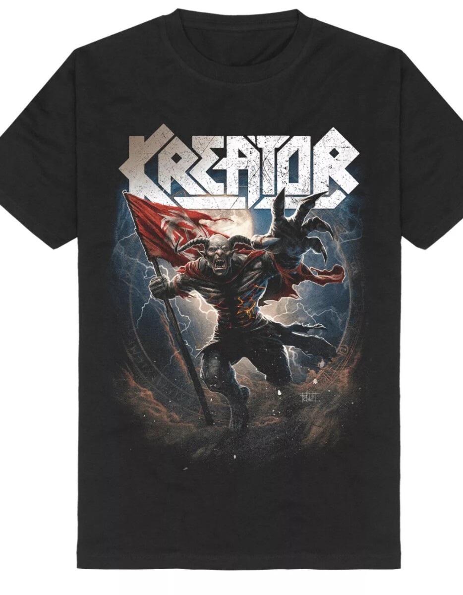 KREATOR Klash Of The Titans ワールドツアー 2023~2024 Tシャツ Lサイズ 新品・未開封 TESTAMENT, SEPULTURA, IN FLAMES拍卖