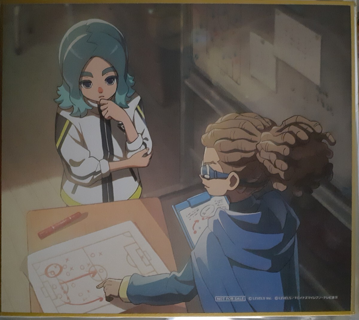 映画 劇場版イナズマイレブン・ザ・ムービー 2025伝説のキックオフ新たなる英雄たちの序章 入場者特典 第2弾 ミニ色紙 笹波雲明 鬼道有人拍卖