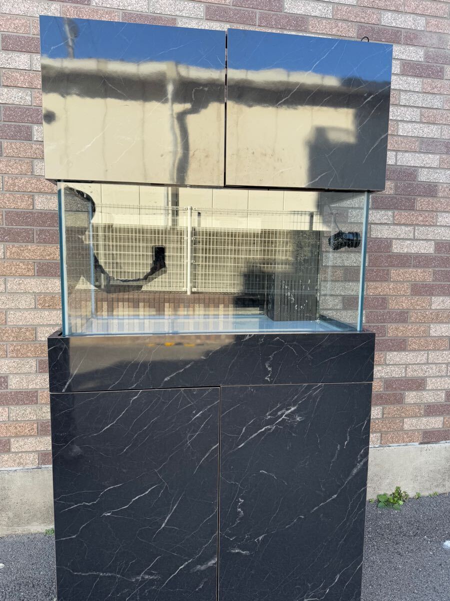 オーバーフロー水槽フルセット 90cm水槽 プロテインスキマー レッドシー クーラー zc-700a バイオペレットリアクター Hydra 32HD拍卖