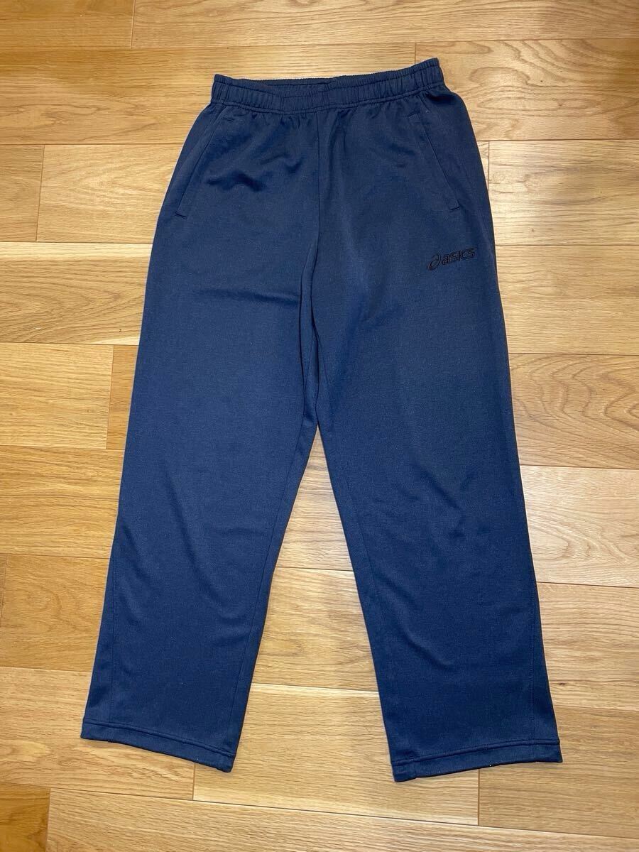 adidas アシックス トレーニングパンツ、ジャージ 濃紺メンズ M〜L拍卖