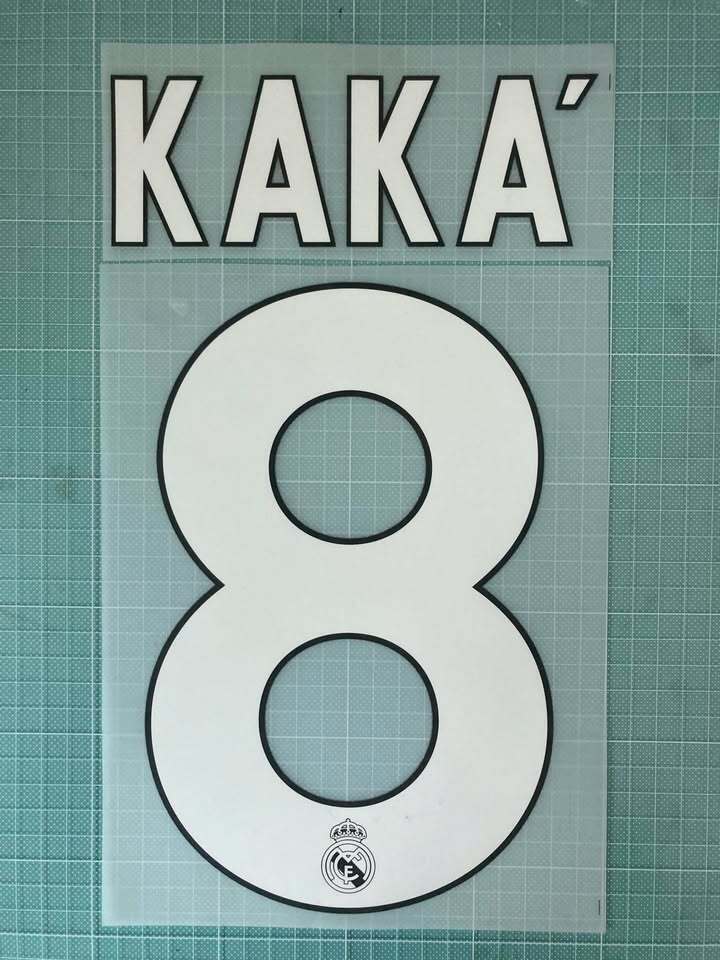 2009-2010 レアル・マドリード x カカ / KAKA マーキング セット (Away)拍卖