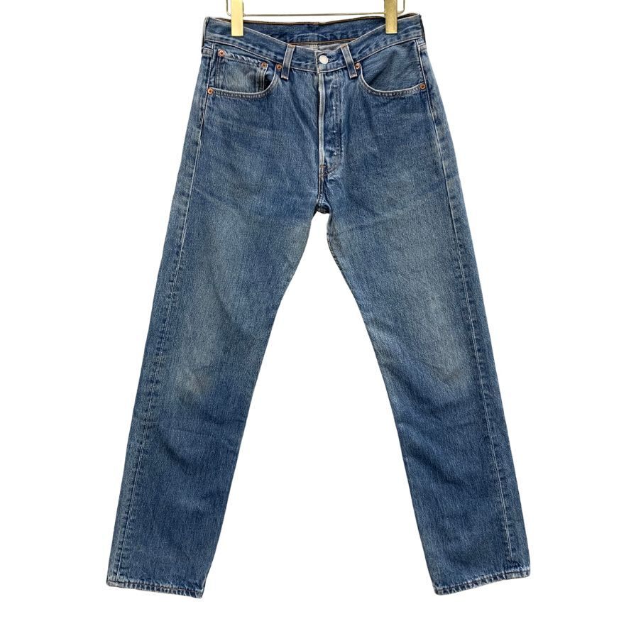 ジーンズ・デニム リーバイス デニム 501 90年代 USA製 ボタン裏653 インディゴ メンズ サイズ W32 L34 LEVI’S 【AFB4】拍卖
