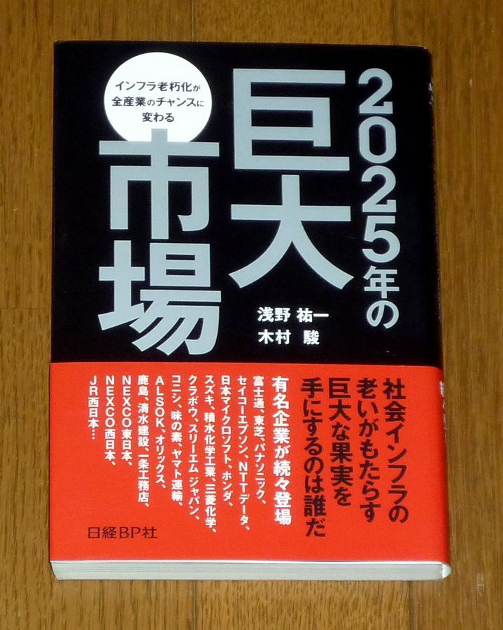 「2025年の巨大市場」 インフラ老朽化が全産業のチャンスに変わる 日経BP社拍卖