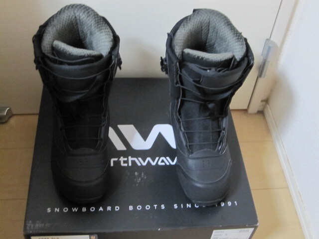 ☆★☆NORTHWAVEノースウェーブ EDGE SLSエッジ スノーボードブーツ25.5cm black/dark grey☆★☆拍卖