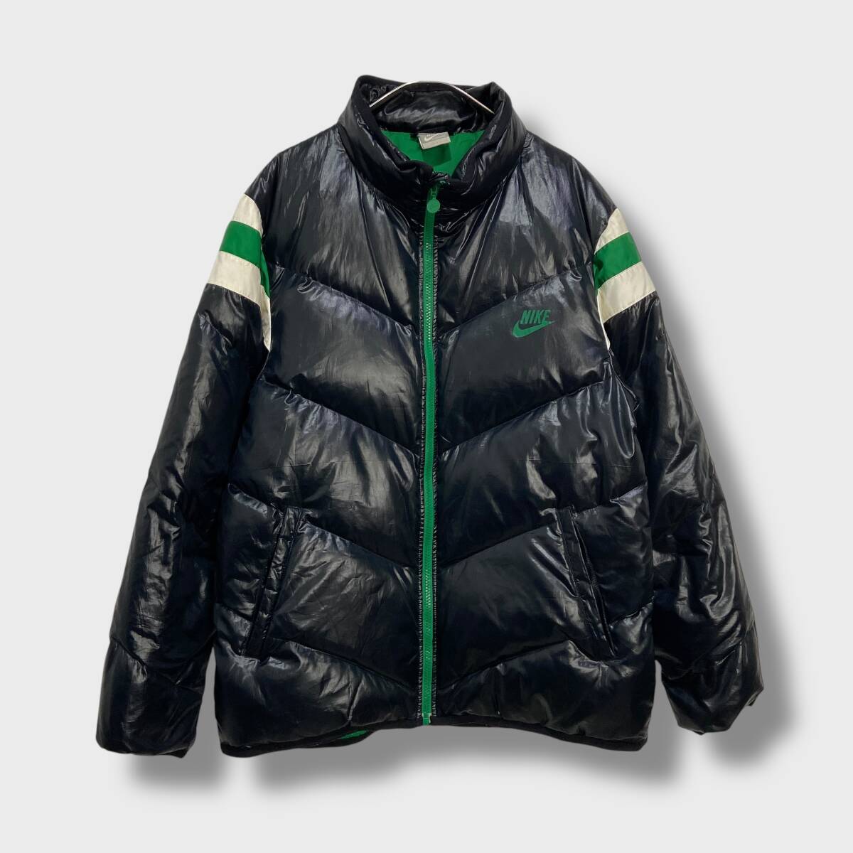 送料無料☆NIKEナイキ☆700フィルパワーグースダウン☆ダウンジャケット☆黒☆L☆A25M拍卖