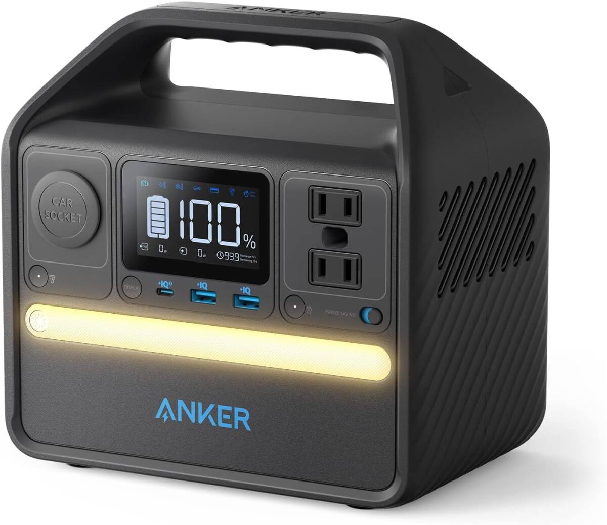Anker 521 Portable Power Station (256Wh) ポータブル電源 小型 軽量 定格300W AC2ポート 長寿命10年 リン酸鉄 防災安全協会推奨拍卖