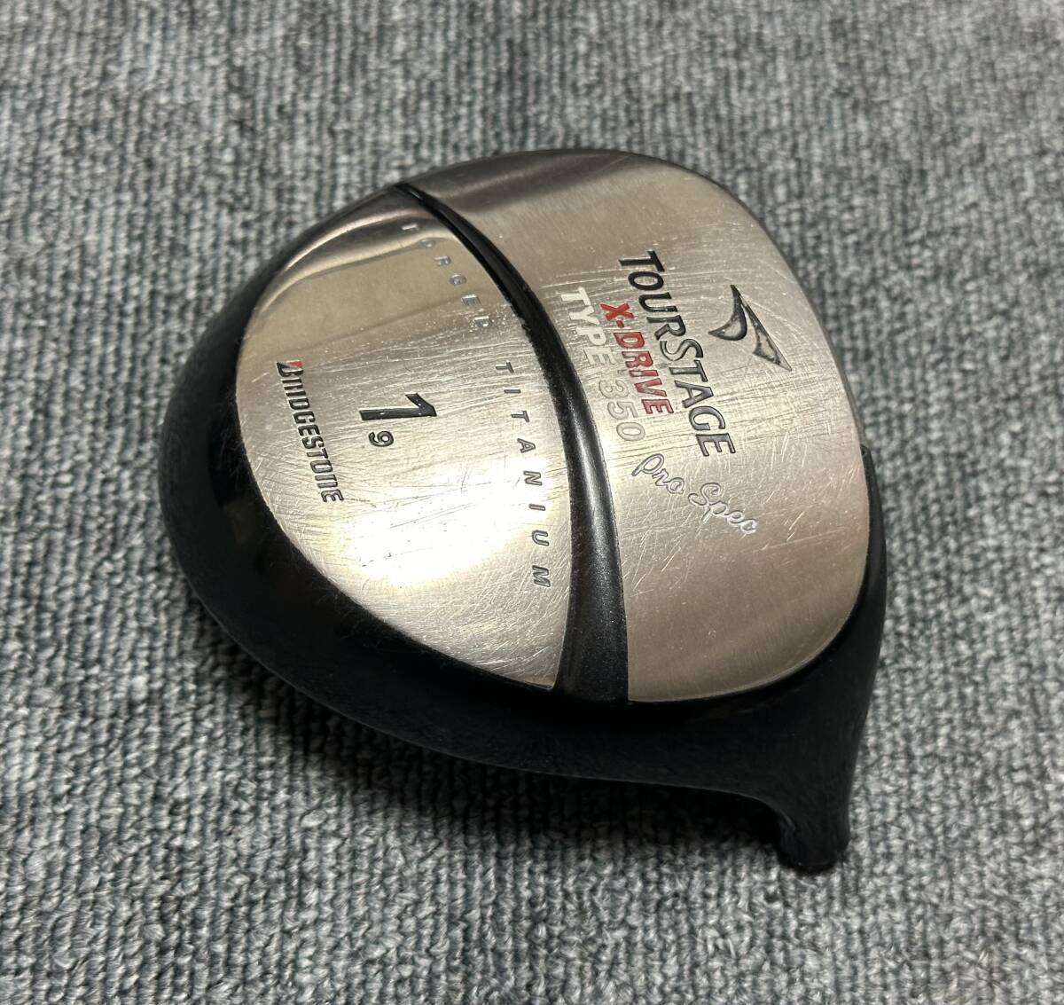 ●ツアーステージ X-DRIVE TYPE 350 Pro Spec●9度●ヘッドのみ●拍卖