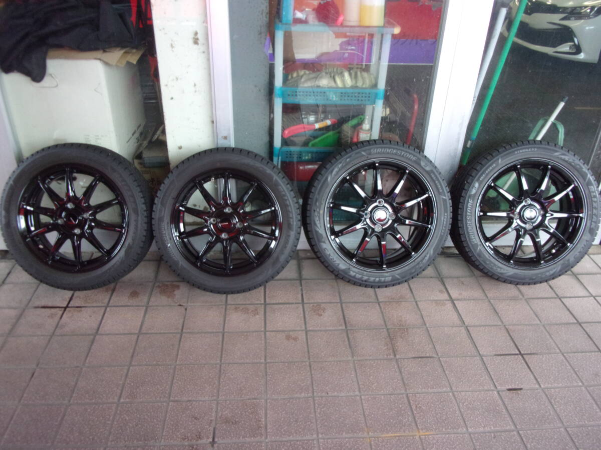 ♪S3230 G-SPEED G-05 4.5J-15+45 6J-16+45 2021年製 ブリヂストンVRX3 165/55R15 195/45R16 ホンダS660♪拍卖
