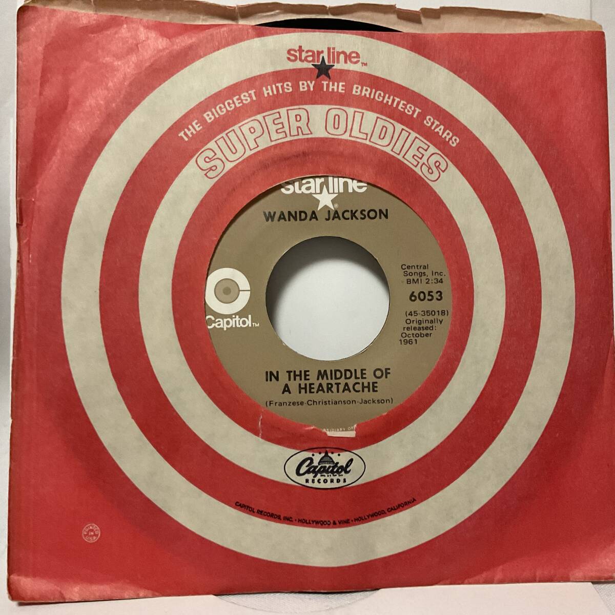 【EP 7インチ】wanda jackson 50s60s 視聴 R&R R&B Rockabilly Doo-wop British Invasion Jazz Blues Country Soul拍卖