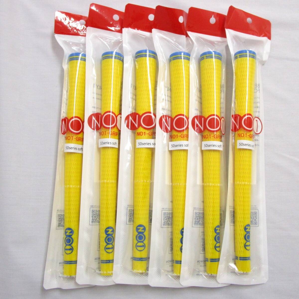 ナウオン No1 50series soft イエロー 6本 バックラインなし 日本正規品 NOWON ナンバー1 50g 太め 柔らかめ ウッド・アイアン拍卖