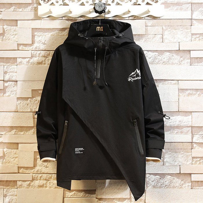 ジャケット ショートコート メンズジャケット カジュアルジャケット フード付きジャケット パーカー 冬 アウター ZJK208 黒色 7XL拍卖