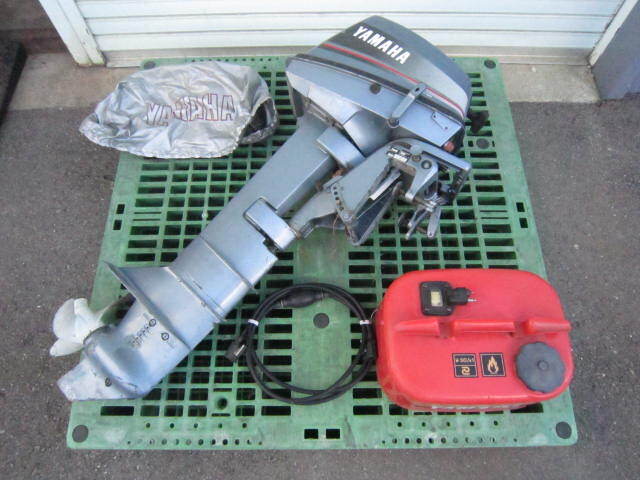 【福岡発】YAMAHA 8馬力 船外機 6G1 L 圧縮あり 拍卖