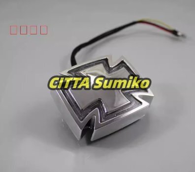 アイアンクロス ハーレー テールライト/テールランプ/スポーツスター/ダイナ/ソフテイル/ツーリング/xl/fxd/flh/flt/flst拍卖