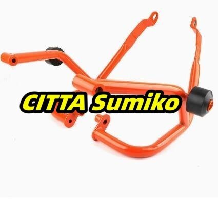 KTM DUKE390エンジンガード/マフラー★大人気★ステップミラーシートタンクカスタムスクリーンヘッドライト拍卖