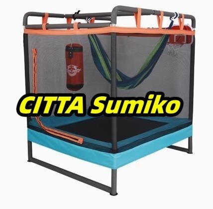 高品質 大型トランポリン安全ネット付き静音跳床家庭家庭庭園遊園地組立室内外ダイエット運動プレゼント拍卖