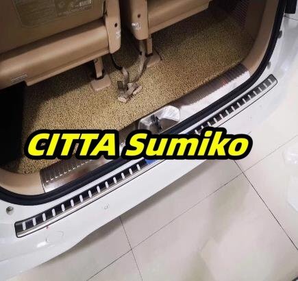 トヨタアルファード用トヨタヴェルファイア AH30 カーアクセサリー 2016 から 2019 ステンレス鋼リアトランクスカッ?拍卖