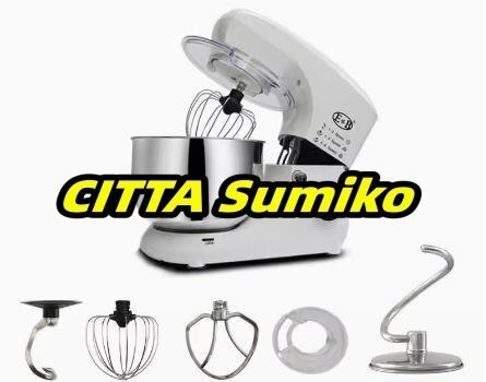 5L 業務用ミキサーキプロスター 6段階スピード調節機能 卓上型 パンこねき機 ステンレス 大容量 生地 混ぜ こね 泡立て拍卖