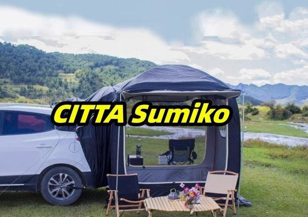 新品 車中泊 テントリアゲート 連結 登場新モデル カーサイドタープ トランクテント造 ハッチバックテント ポップアップテント F1347拍卖