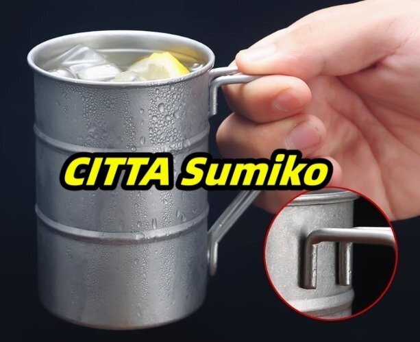 L997☆新品キャンプで美味しいビールを★ステンレス鋼のビールカップ★コーヒーマグカップ★ウイスキーグラス★屋外用食器★アウトドア拍卖