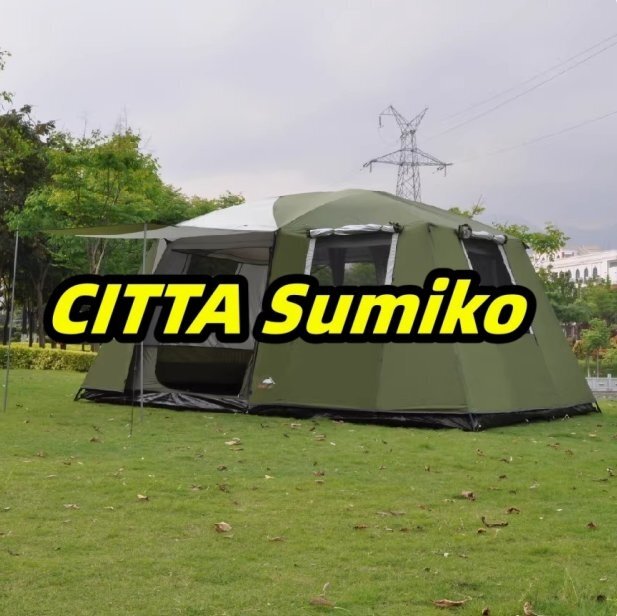 8人以上 大型テント 2つのベッドルームと1つのリビングルーム アウトドア キャンプ キャンプ ピクニック 防雨 防風拍卖