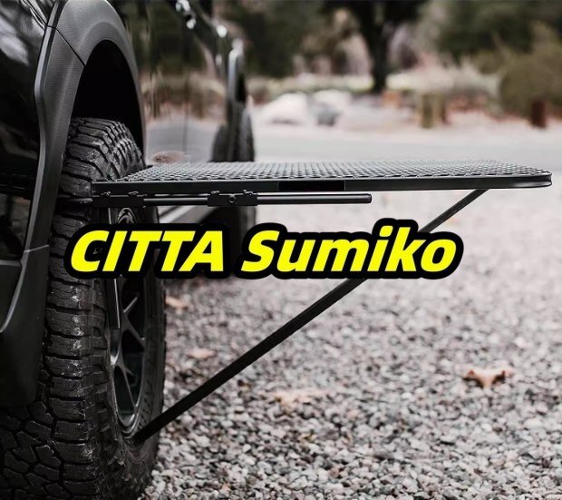 折りたたみ式キャンプテーブル、ポータブルカータイヤピクニックテーブル、高さ調節可能な屋外軽量ダイニングテーブル、RVキャンプ拍卖