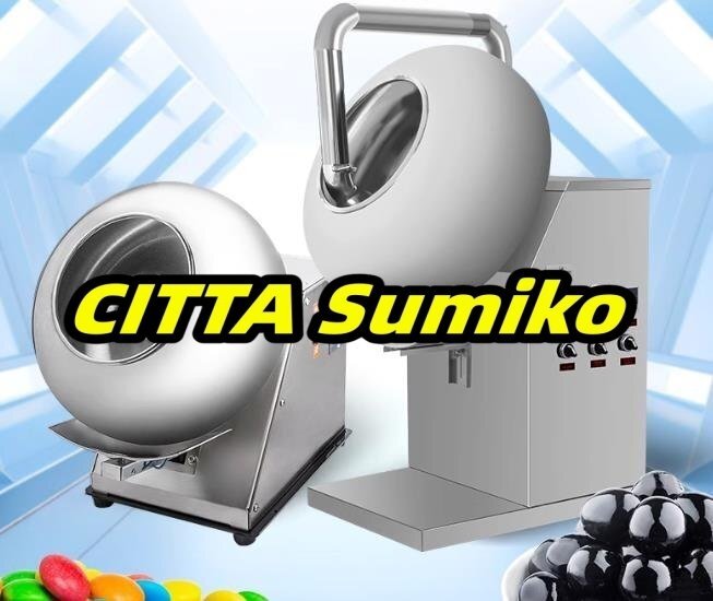 キャンディーコーティング機、304ステンレス鋼チョコレート研磨機2-5kg/h、食品産業用シュガーボールコーティング乾燥機 110V拍卖