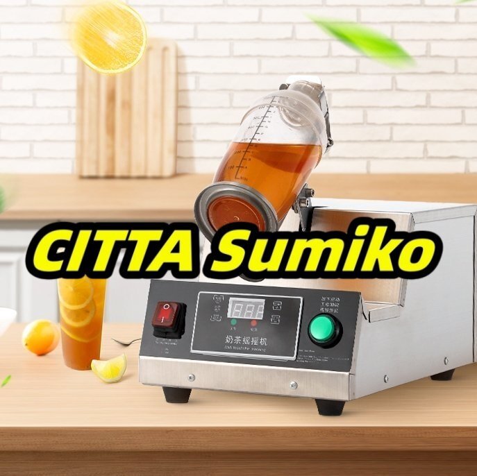 人気推薦 電動ミルクティーシェーカーマシン ミキシング ステンレス付き 業務用 喫茶店/バー/飲食店に適用 110V S632拍卖