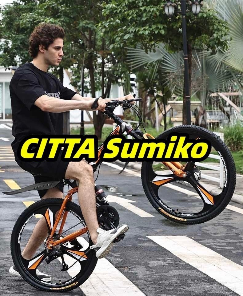 品質保証☆折り畳みマウンテンバイク26インチ 街乗り 通勤 荒野越え 通学 泥除け 装備 軽量アルミフレーム 超高炭素鋼フレーム 2拍卖