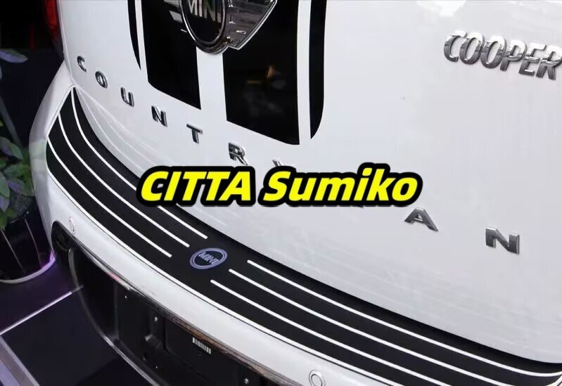 ミニクーパー ステッカー バンパー リア カントリーマン R60 ゴム h00406拍卖