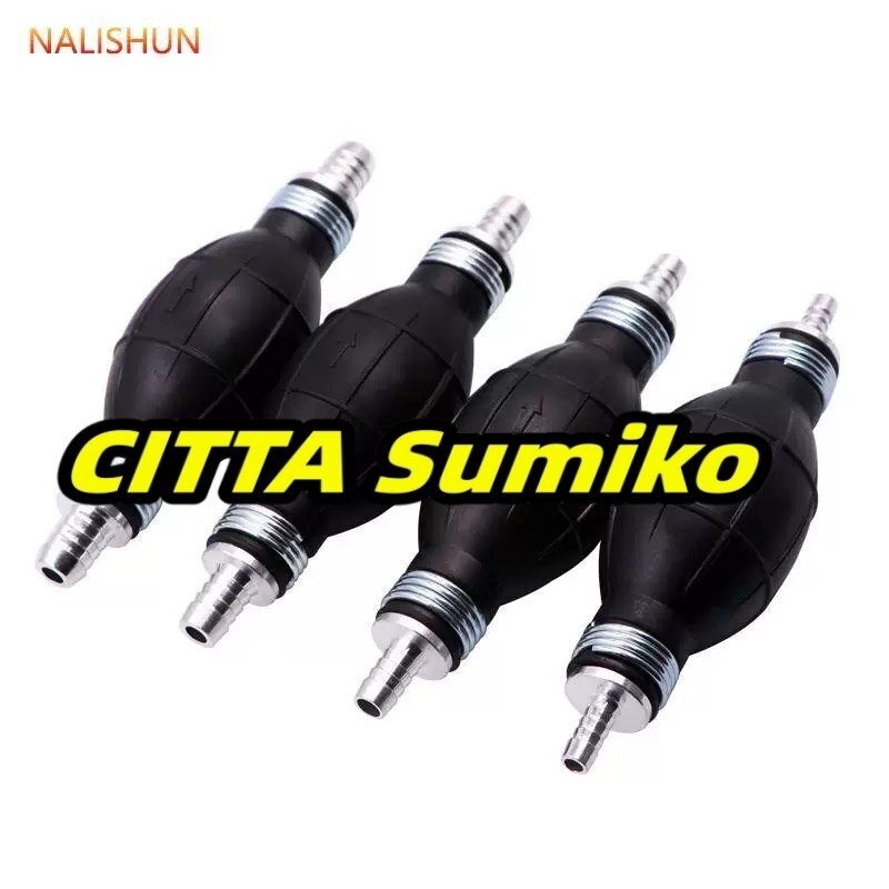 1 個の燃料ポンプ 6 ミリメートル 8 ミリメートル 10 ミリメートル 12ミリメートルゴムアルミハンド燃料ポンプライン拍卖