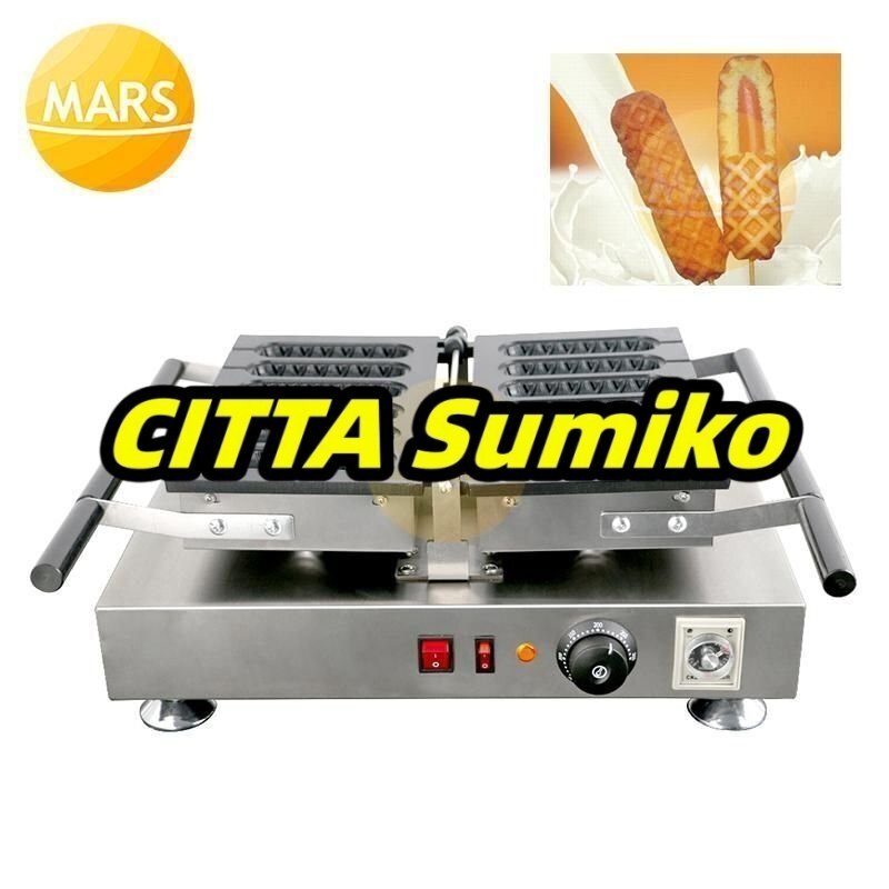 ホットドッグメーカー 電気 業務用 ホットドッグ ワッフルメーカー拍卖